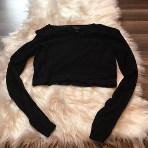 Long Sleeve Crop Top